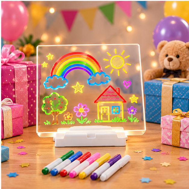LED writing drawing board